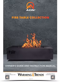 AON Fire Table Collection Instruction Manual