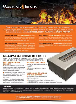 Ready-to-Finish Sell Sheet