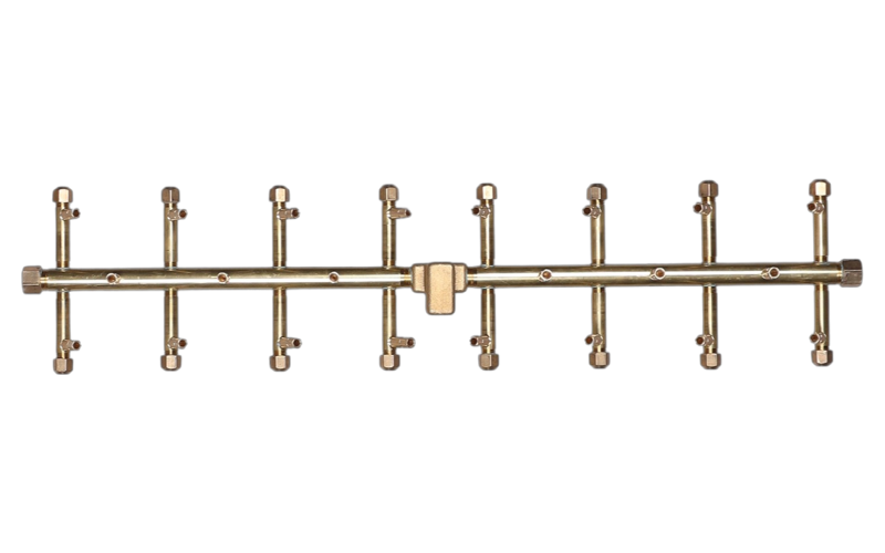 Tree-Style CROSSFIRE® 2.0 Brass Burners | Warming Trends
