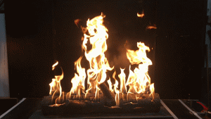 FireStorm® Steel Gas Log System